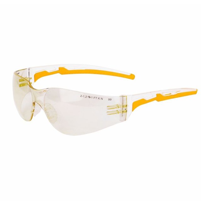 Очки защитные открытые О15 HAMMER ACTIVE Strong Glass (2С-1,2 PC) с мягким носоупором (11560-5)